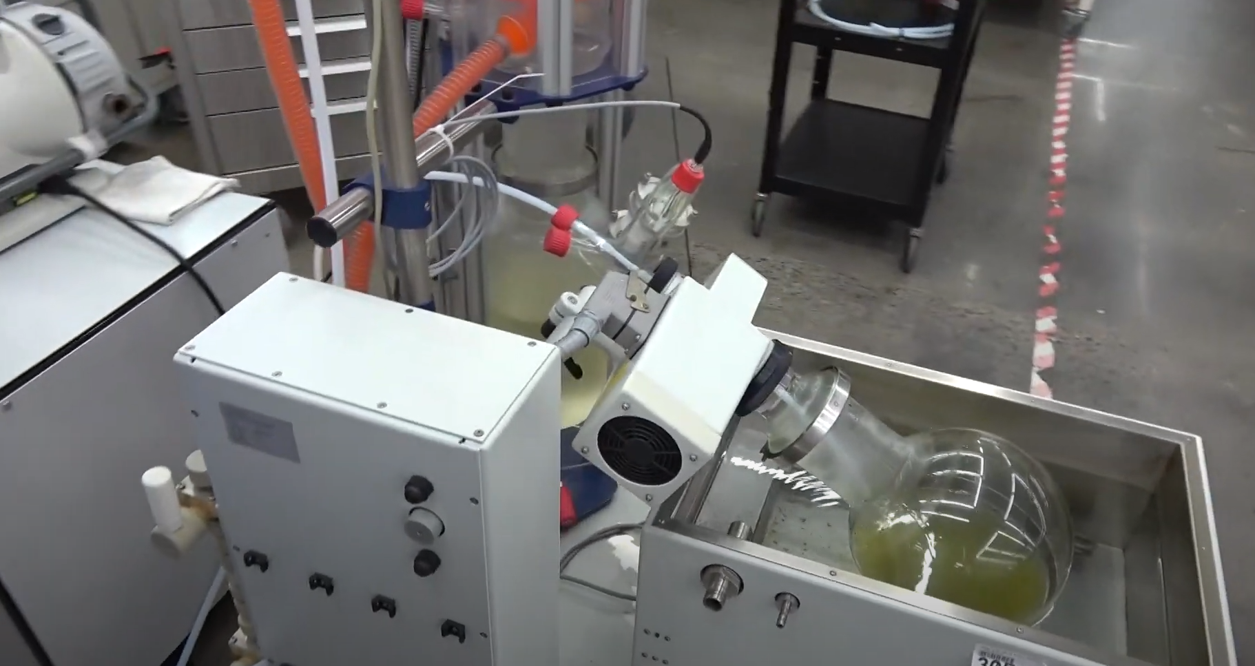 Genser Rotary Evaporator PILOTVAP10 Demonstration