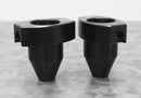 Lot of 2 Sorvall Heraeus 6497-896 250mL Conical Culture Centrifuge Rotor Buckets