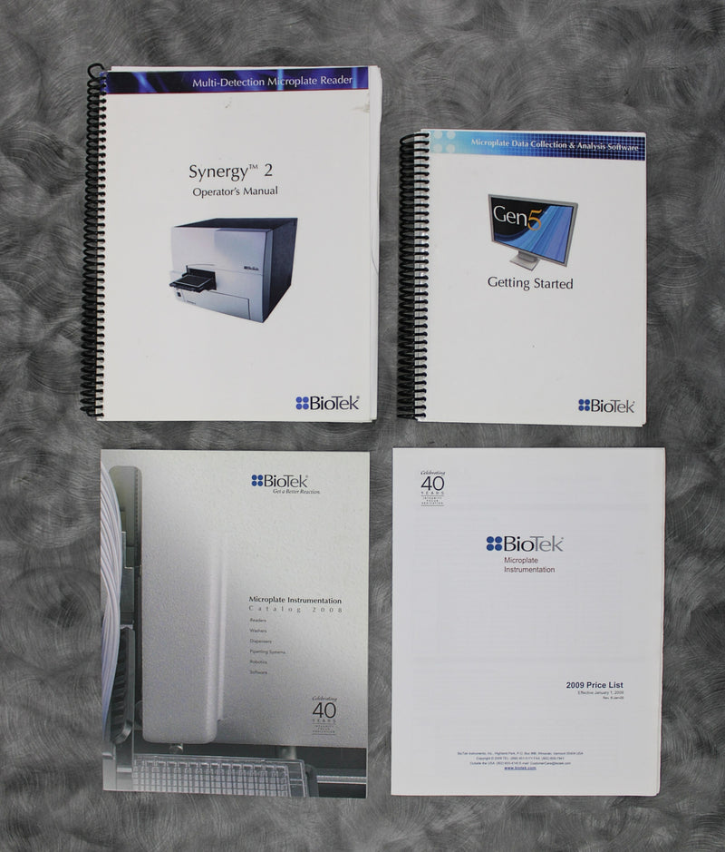 BioTek Synergy 2 SL Luminescence Microplate Reader with PC & Gen5 Software