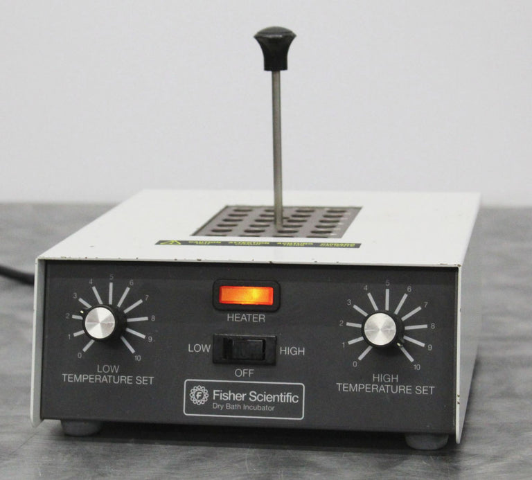 Fisher Scientitifc Dry Bath Incubator with 24-Slot Tube Block Cat. No. 11-718