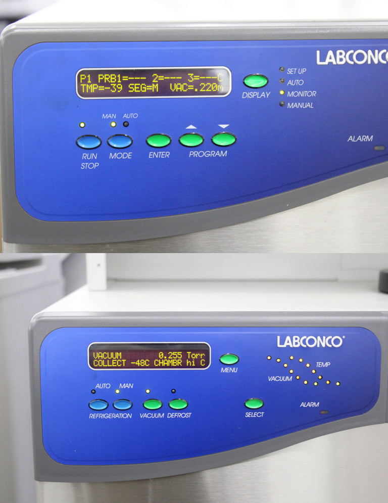 Labconco FreeZone 18L -50°C Console Freeze Dryer Lyophilizer w/ Stoppering Tray