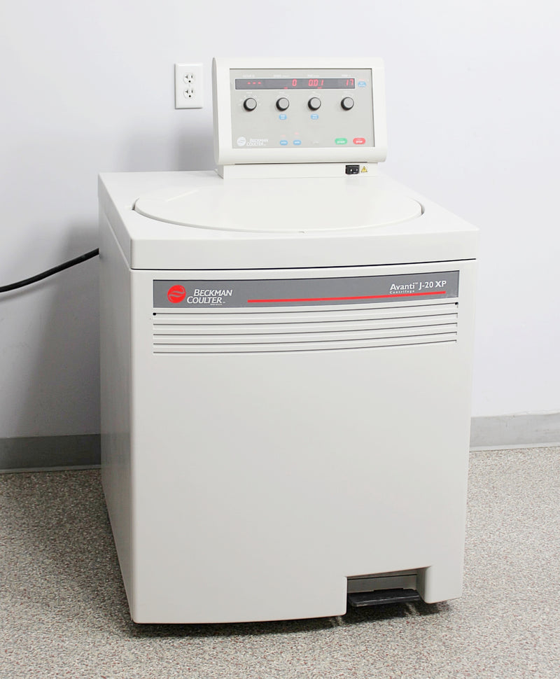 Beckman Coulter Avanti J-20 XP Refrigerated Floor Centrifuge w/ JS-5.3 Rotor