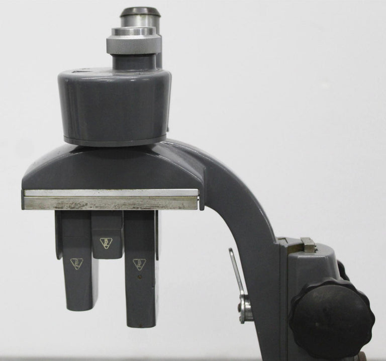 Vintage Bausch & Lomb Stereo Microscope - 3 Sliding Objectives