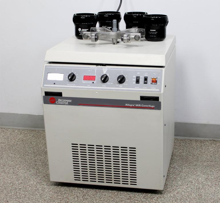 Beckman Allegra 6KR Kneewell Refrigerated Centrifuge 366830 with GH3.8 Rotor