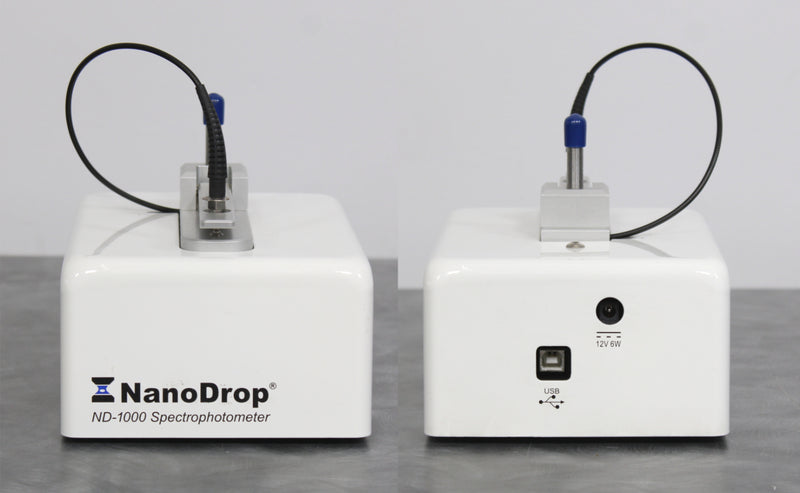 NanoDrop 1000 UV/Vis Spectrophotometer ND-1000 w/ Laptop & Software