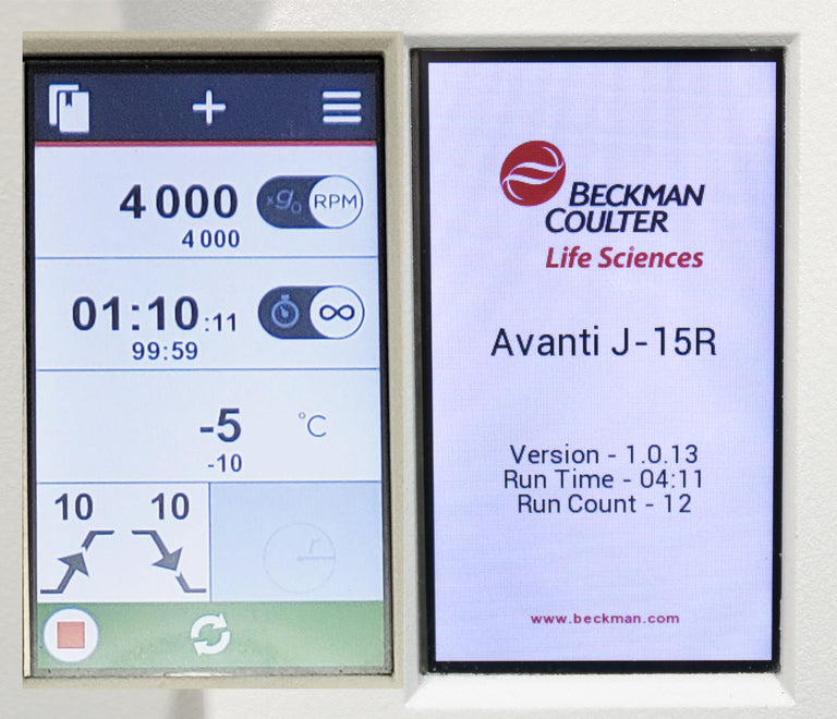 Beckman Coulter Avanti J-15R High-Speed Refrigerated Benchtop Centrifuge B99516