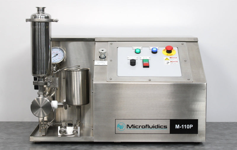 Microfluidics M-110P Electric-Hydraulic Microfluidizer Processor Homogenizer