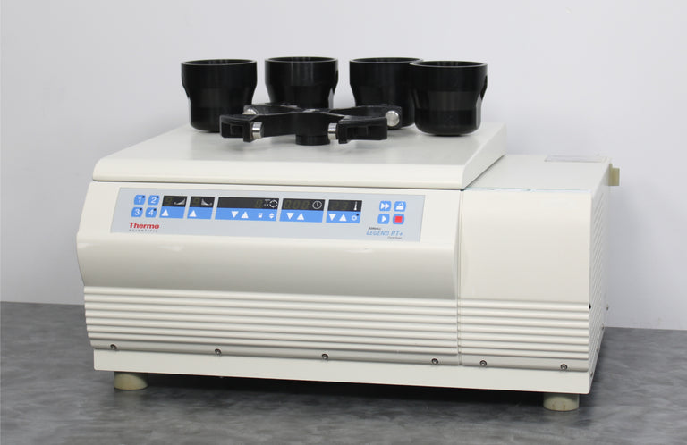Thermo Sorvall Legend RT+ Benchtop Centrifuge with Fisher #4393 Rotor