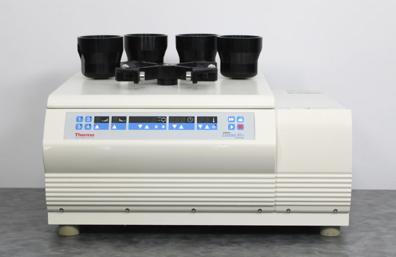 Thermo Sorvall Legend RT+ Refrigerated Benchtop Centrifuge w/ Swing Bucket Rotor
