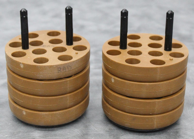 x2 Thermo Scientific 12x14mL Sorvall Centrifuge Rotor Adapter 75003718
