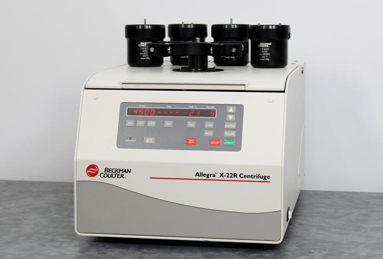 Beckman Coulter Allegra X-22R Refrigerated Benchtop Centrifuge w/ SX4250 Rotor