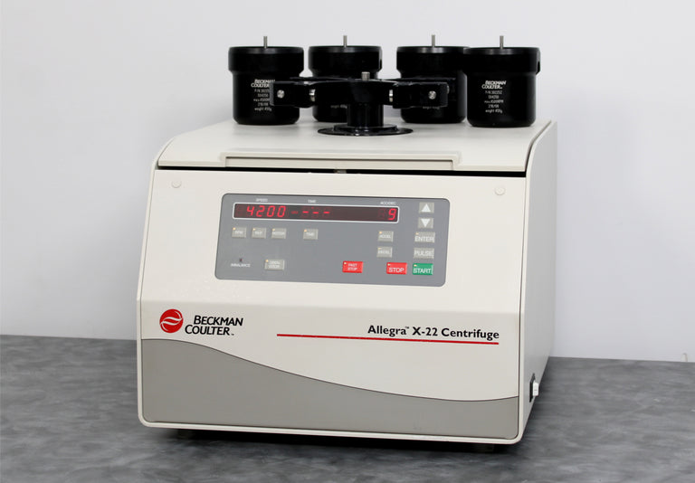 Beckman Coulter Allegra X-22 Benchtop Centrifuge 392184 with SX4250 Rotor