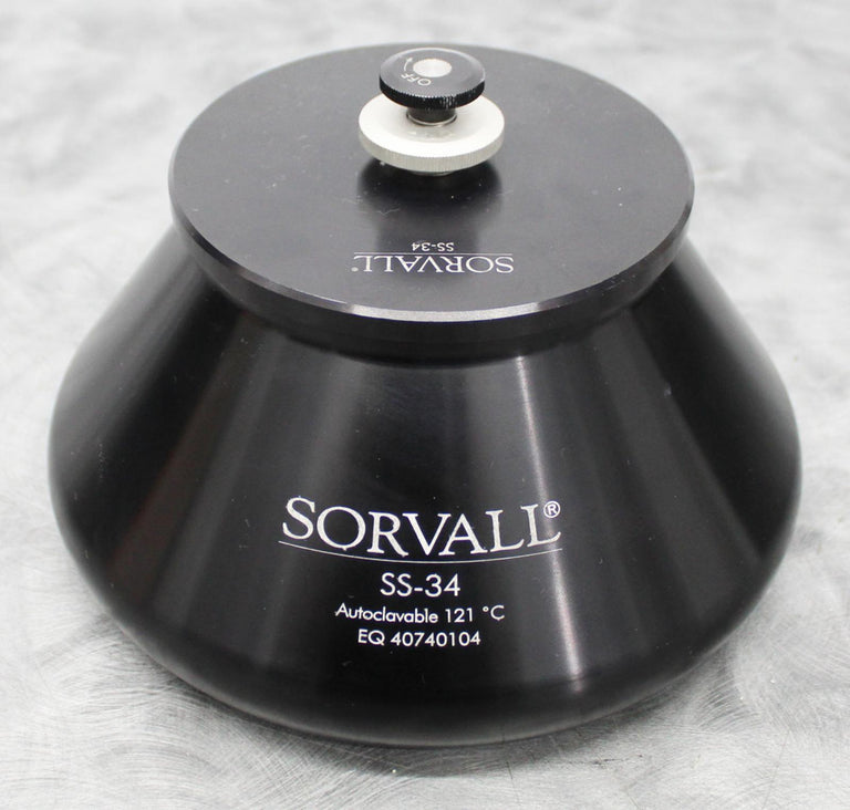 Sorvall Fixed Angle Centrifuge SS-34 Rotor 8 x 50 mL 20,500 RPM 28020
