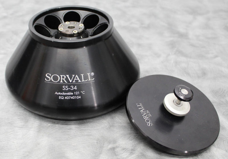 Sorvall Fixed Angle Centrifuge SS-34 Rotor 8 x 50 mL 20,500 RPM 28020