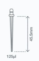 Apricot Designs EZ 125ul Load Pipette Tips Sterile Case Pack 4 Boxes 10x96