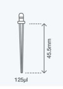 Apricot Designs EZ 125ul Load Pipette Tips 10 X 8 Tips x 12 Strips 125-008-EZ-NS