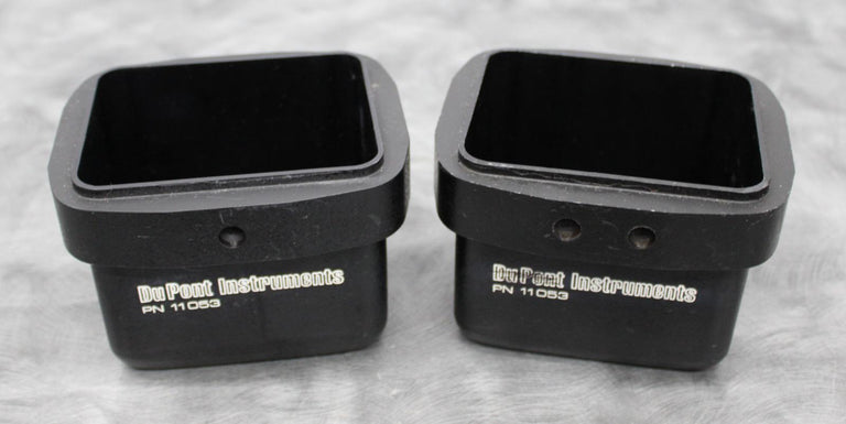 x2 DuPont 11053 Centrifuge Rotor Swing Buckets for RTH-250 or H1000B Rotors
