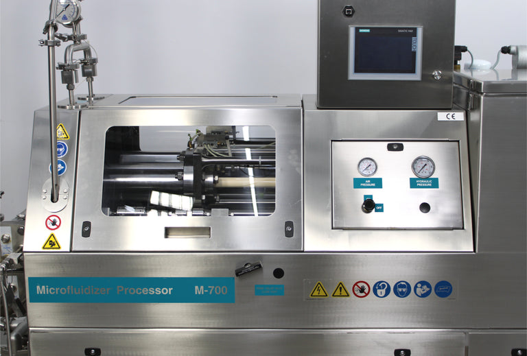 Microfluidics Production Scale M700 Microfluidizer Processor