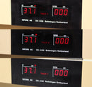 INFORS HT Multitron AJ-110/6 Triple Stacked Refrigerated Incubating Shakers Control Panels