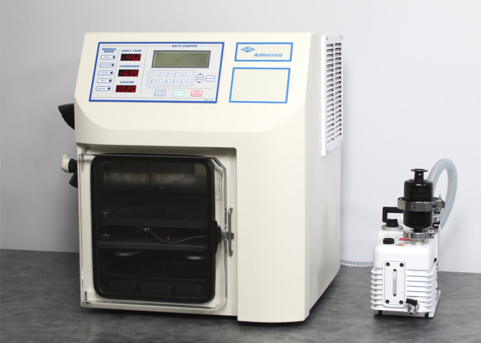 VirTis Advantage Plus EL-85 Benchtop Shelf Freeze Dryer