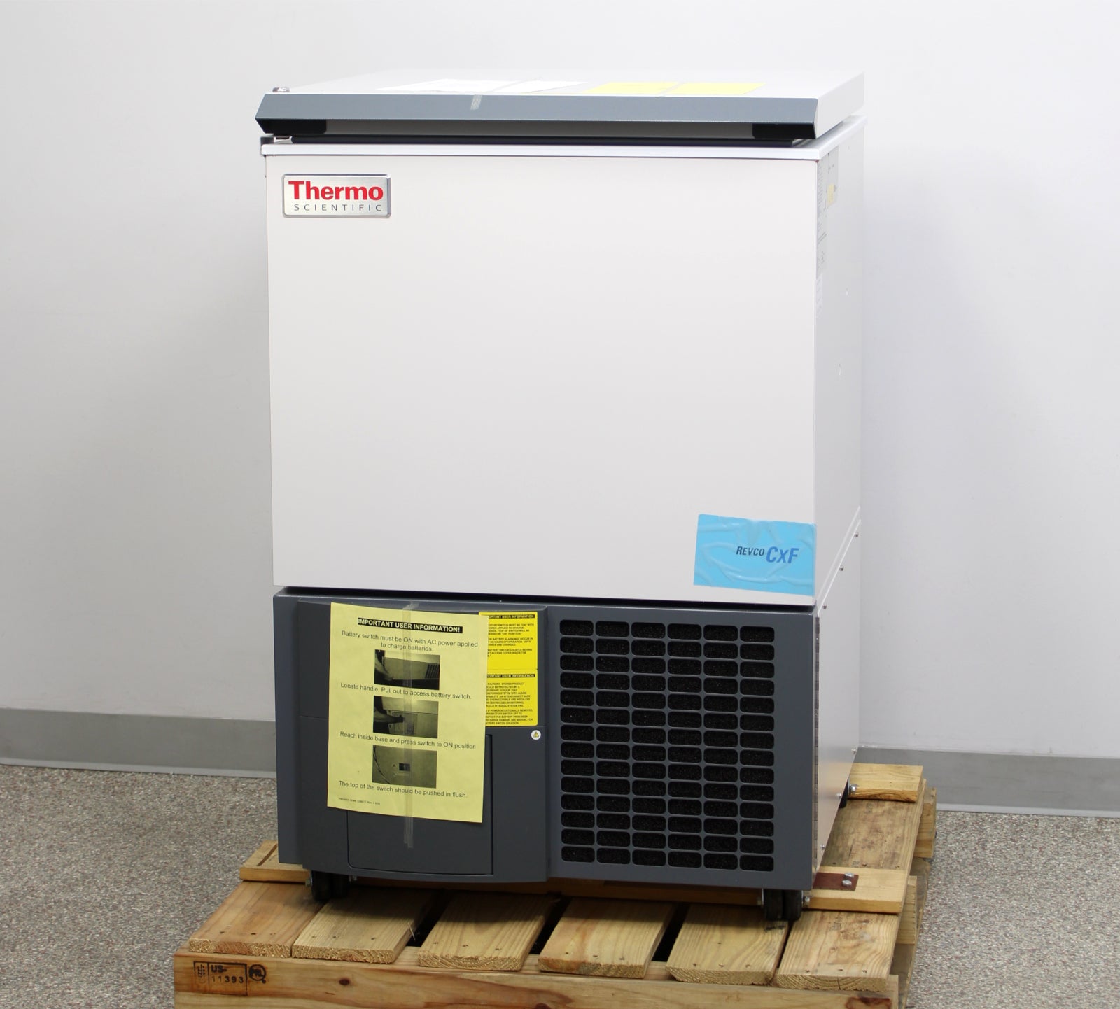 tsuiteruページ NEW Thermo Revco CxF ULT390-10-V Chest Freezer 230V