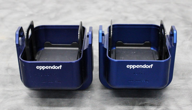 x2 Eppendorf 022638935 Centrifuge Rotor Rectangle DWP Buckets for S-4-104