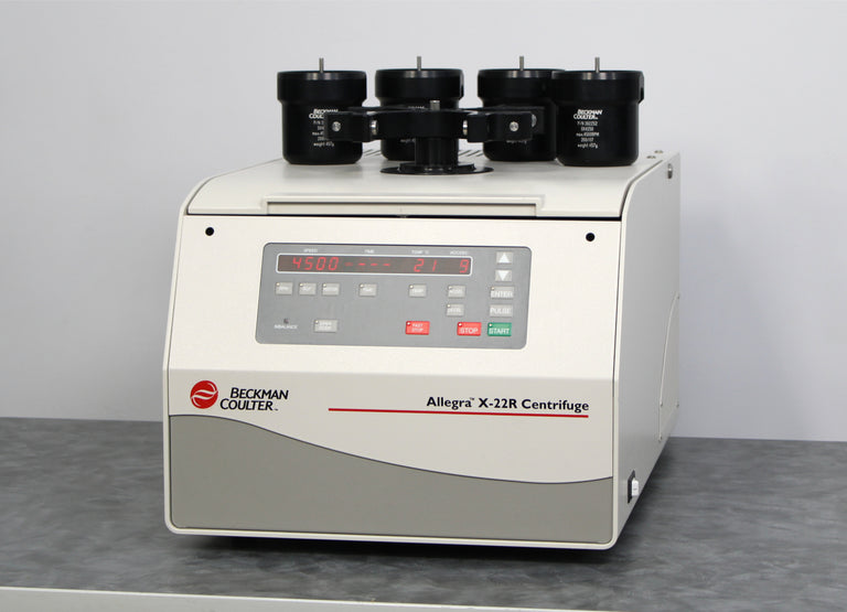 Beckman Coulter Allegra X-22R Refrigerated Benchtop Centrifuge and SX4250 Rotor