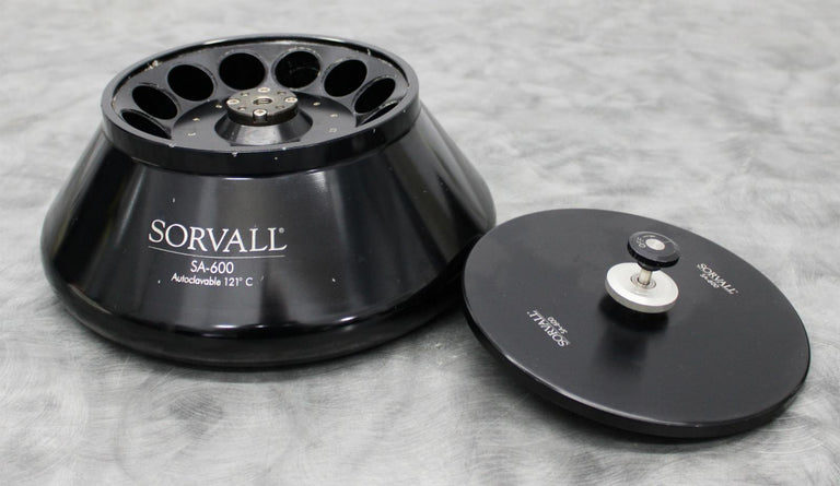 Sorvall 28500 Centrifuge Fixed-Angle SA-600 Rotor 12x50mL 17,000 RPM