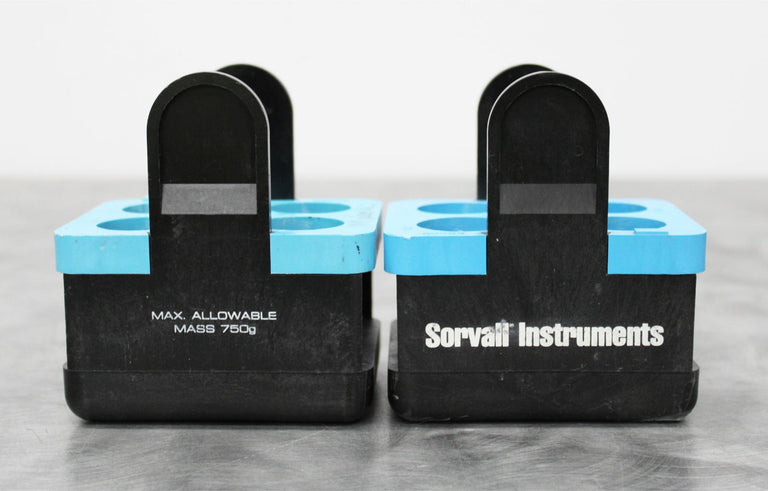x2 Sorvall 4x50mL Centrifuge Rotor Conical Tube Adapters 00830