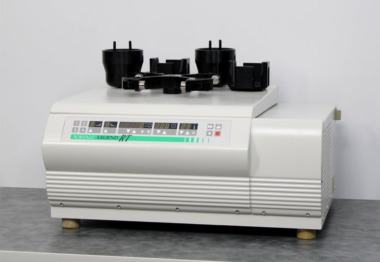 Kendro Sorvall Legend RT Benchtop Centrifuge 75004377 and Heraeus 6445 Rotor