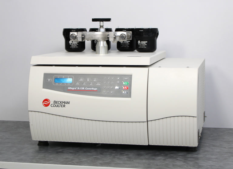 Beckman Coulter Allegra X-15R 392932 Benchtop Centrifuge and SX4750 Rotor