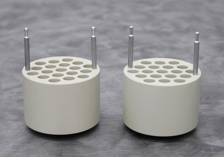x2 Thermo Scientific 75003793 19x3mL RIA Conical Adapters for TX-400 Buckets