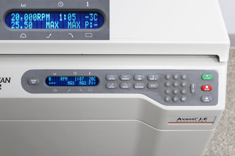 Beckman Coulter Avanti J-E 369001 High Speed Refrigerated Floor Centrifuge
