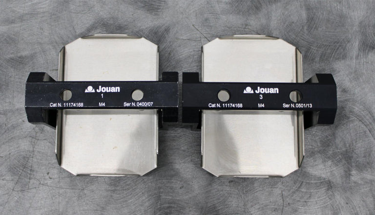x2 Jouan 11174168 M4 Centrifuge Swing Bucket Rotor Microplate Buckets