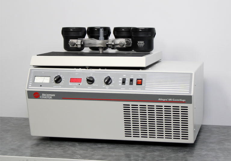 Beckman Coulter Allegra 6R Benchtop Centrifuge 366816 with GH-3.8 Rotor