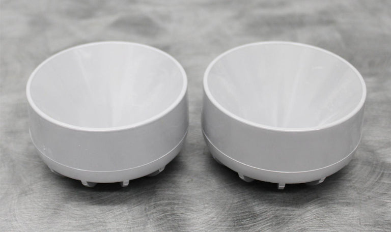 x2 Thermo Scientific Grey Conical Bottle Adapters for TX-750 Rotor Swing Buckets