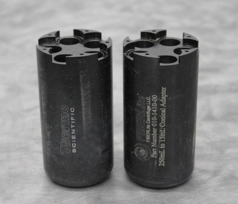 x2 Thermo Scientific 010-1410-00 Centrifuge FiberLite Rotor Adapters 5x15mL
