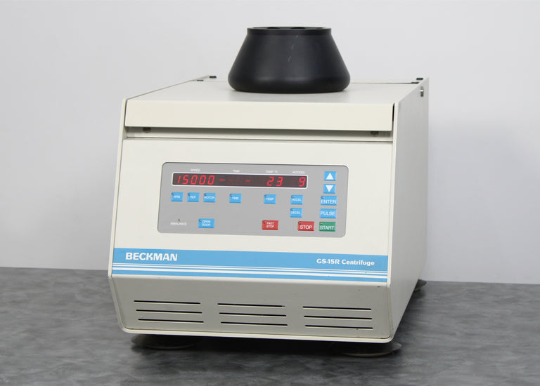 Beckman GS-15R Refrigerated Benchtop Centrifuge 365702 with F0850 Rotor
