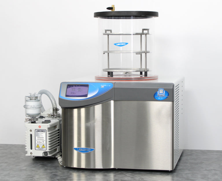 Labconco FreeZone 8 Liter -50°C Benchtop Freeze Dryer 700801000 with Pump