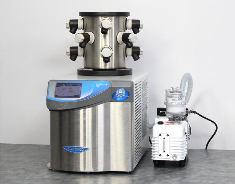 Labconco FreeZone 2.5L -84°C Benchtop Freeze Dryer 710201000 w/ Pump & Manifold
