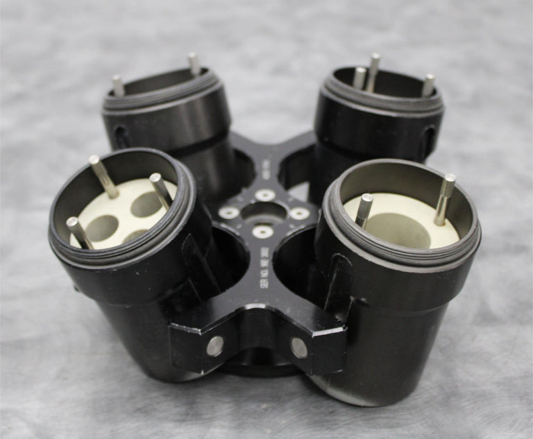 Beckman Coulter S4180 Centrifuge Swing Bucket Rotor 4 Buckets and Adapters