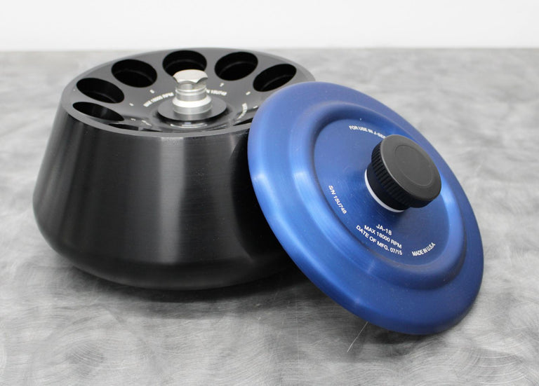 Beckman Coulter 369679 JA-18 Centrifuge Fixed Angle Rotor 10x100mL 18000 RPM