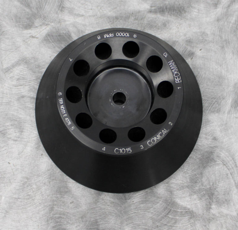 Beckman Coulter C1015 Fixed Angle Conical Tube Centrifuge Rotor 364680 10x15mL