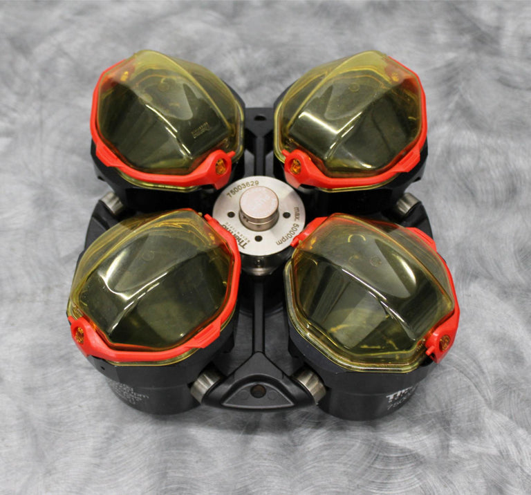 Thermo Scientific 75003629 Centrifuge Swing Bucket Rotor TX-400 5,000 RPM w/Caps