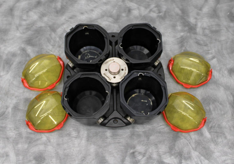 Thermo Scientific 75003629 Centrifuge Swing Bucket Rotor TX-400 5,000 RPM w/Caps