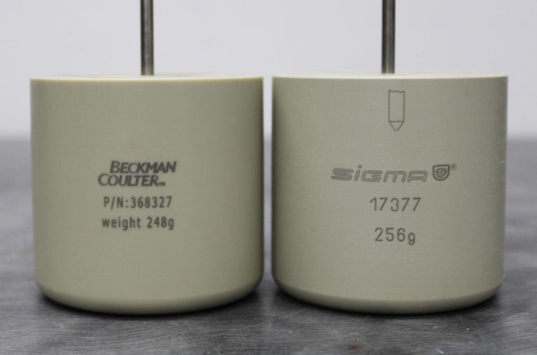 x2 Beckman Coulter / Sigma Centrifuge Rotor Swing Bucket 4x50mL Conical Adapters