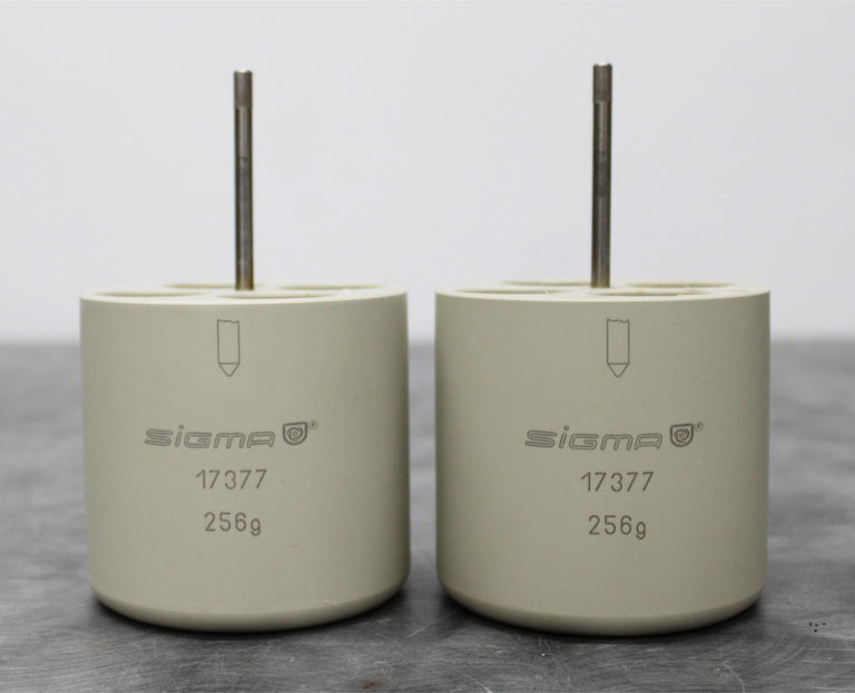 x2 Sigma 17377 Centrifuge Rotor 4 x 50mL Falcon Conical Tube Adapters