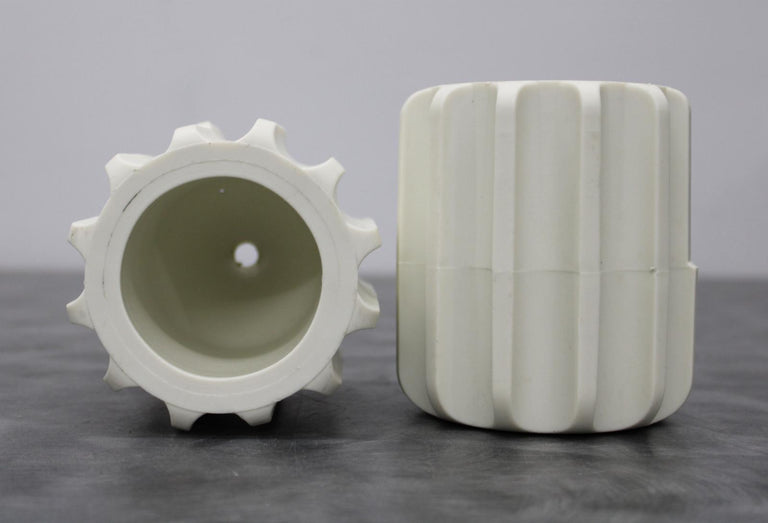 x2 Beckman Coulter 1x250mL Centrifuge Rotor Conical Bottom Bottle Adapters