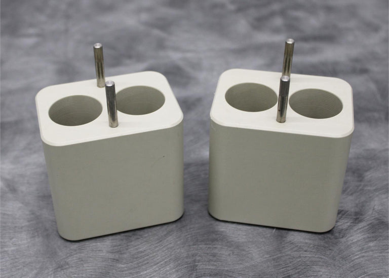x2 Sigma 18052 Centrifuge Rotor Swing Bucket Conical Tube Adaptera 2 x 50mL