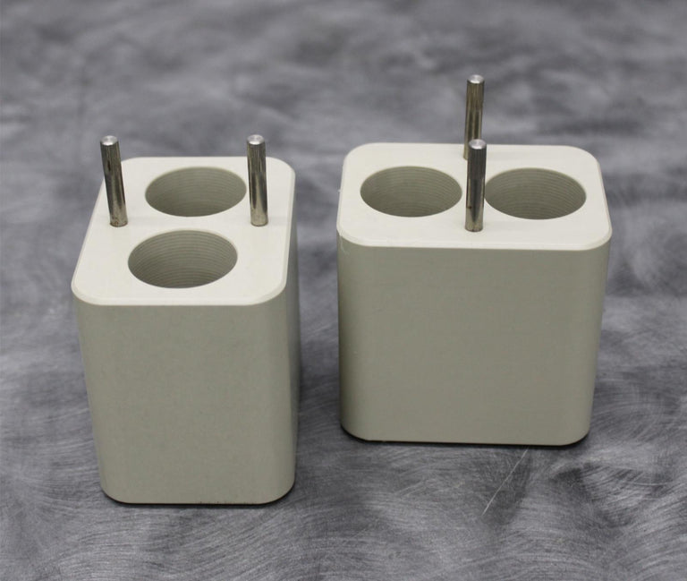 x2 Sigma 18052 Centrifuge Rotor Swing Bucket Conical Tube Adaptera 2 x 50mL